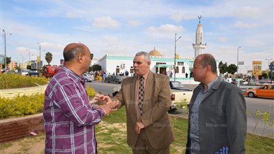 سكرتير الإسماعيلية يتابع تطوير والتجميل الشوارع والميادين (صور)