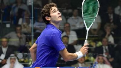 صور تتويج كريم عبدالجواد ببطولة قطر الدولية للإسكواش 