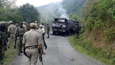 مقتل وإصابة 7 جنود في انفجار استهدف قافلة عسكرية بالهند