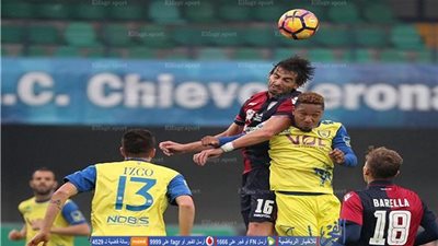 كييفو ينتزع فوزا غاليا من كالياري بالدوري الإيطالي