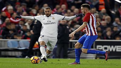 صور مباراة  الأتليتكو والريال بديربي مدريد بالليجا الإسبانية  (2)