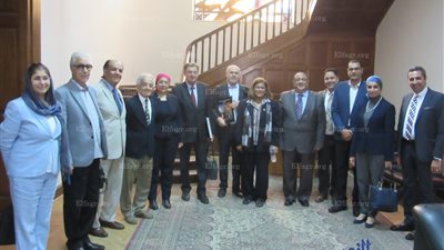 تفعيل بروتوكول التعاون بين جامعتي حلوان و