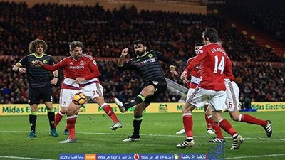 بالفيديو.. كوستا يخطف ميدلزبره بالهدف الأول 