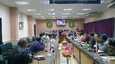 مدينة أشمون تبحث سبل التحرك السريع لحل المشكلات (صور)