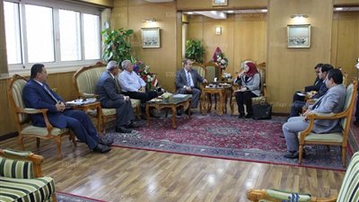 لجنة من رئاسة الوزراء تتابع المشروعات المنفذة بدمياط  (صور)