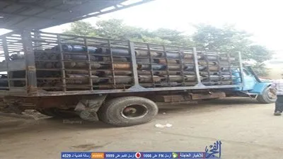 الرقابة الإدارية بالمنيا تشن حملة على مستودعات البوتجاز(صور)