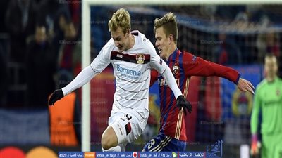 باير ليفركوزن يتعثر أمام سسكا موسكو بدوري الأبطال (فيديو)