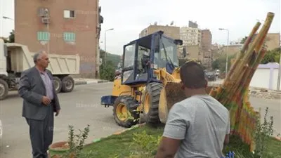 حملة مكبرة لإزالة التعديات والاشغالات بشوارع السويس وإزالة 47 إشغال (صور)