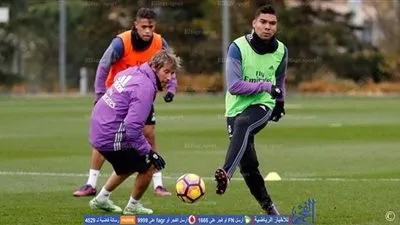 كاسيميرو يعود لتدريبات ريال مدريد