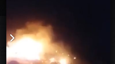 مشاهد جديدة مرعبة لحرائق إسرائيل الضخمة (فيديو) 