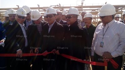  وزير البترول يفتتح بعض المشروعات بشركتى 