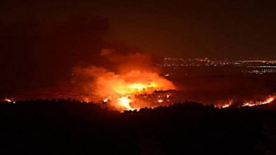 إسرائيل: الحرائق وراءها دوافع سياسية 