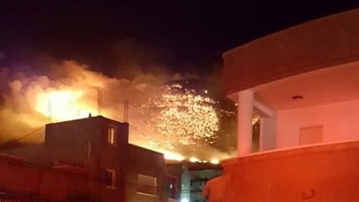 تجدد الحرائق في حيفا بالأراضي المحتلة