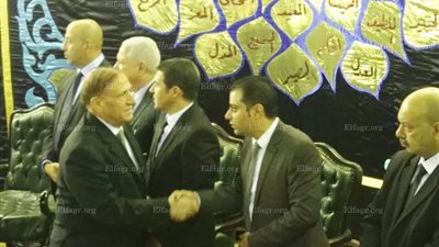 الفريق سامي عنان يصل عزاء 