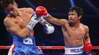 الملاكم الفلبيني باكياو يترك الباب مفتوحا أمام مواجهة أخرى مع مايويذر