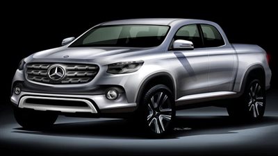 مرسيدس-بنز تستعرض تصميم شاحنات X-Class الجديدة