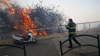 عاجل.. حرائق جديدة  تضرب الكيان الصهيوني
