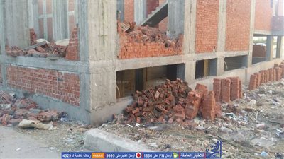 إزالة المباني المقامة على أراضي زراعية بدمياط (صور)