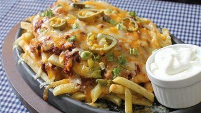 طريقة تحضير البطاطس باللحم المفروم والجبن‏ 