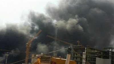 ذعر وفزع بين أهالي وصيادي المطرية بعد نشوب حريق بمركبي صيد شراعيين