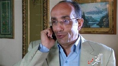 أحمد صيام يشكر مصمم فستان زفاف ابنته