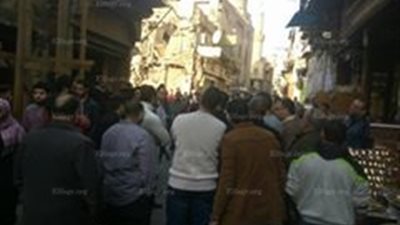 حي الجمالية يتجاهل قرار ترميم عقار آثري ويبدأ في هدمه (فيديو وصور)