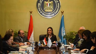 وزيرة التعاون الدولى ووزير خارجية النرويج يشهدان توقيع اتفاقية مشروع 