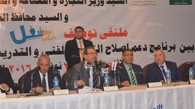 وزير القوى العاملة يفتتح ملتقى توظيف يوفر 7848 فرصة عمل بالشرقية (صور)