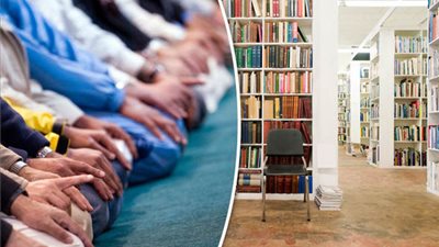 مئات المسلمين يتظاهرون بشوارع باريس بعد إغلاق مسجد 