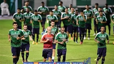 الأهلي يواصل استعداداته لمواجهة الفيصلي