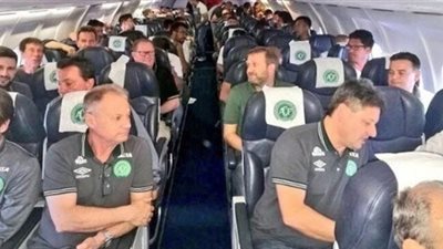 تحطم طائرة تشابيكوينسي البرازيلي في كولومبيا