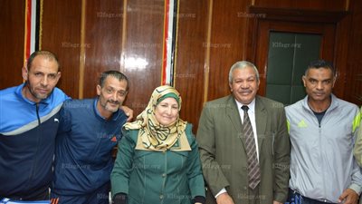 محافظ الدقهلية يتدخل لبحث أعمال العنف بين  لاعبي فريق المنصورة الرياضي وفريق نبروة  في بني عبيد (صور)