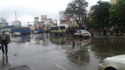استنفار مروري في القاهرة تزامنًا مع سوء حالة الطقس