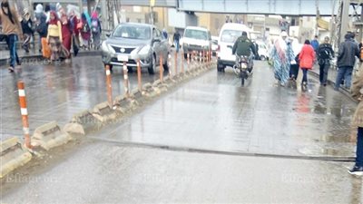 موجة أمطار تضرب القليوبية.. وقطع الكهرباء بالقرى (صور)