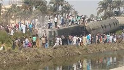 الأمطار تُعطل حركة قطار 