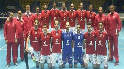 فريق الطائرة بالأهلي ينهى استعداداته لانطلاق الدوري 