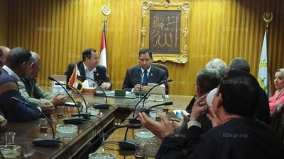 محافظ الغربية يقرر تشكيل لجنة لمراجعة القيمة الإيجارية لسوق 