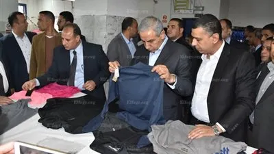 وزير الصناعة خلال افتتاح البورصة السلعية بالبحيرة: فخر للصناعات المصرية (صور)