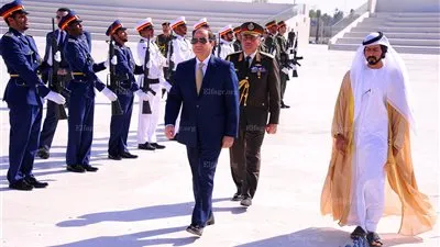 السيسي يزور واحة الكرامة في الإمارات (صور) 