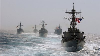 البحرية الأمريكية: عبور سفينتين لقناة السويس تحملان 4 آلاف بحار وجندي