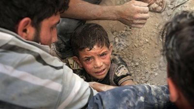 رئيس الجالية السورية يحمل الجامعة العربية مسئولية أطفال سوريا