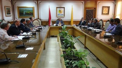 جامعة المنيا تضع خطة للإكتفاء الذاتي غذائياً بالمدن والمستشفيات الجامعية