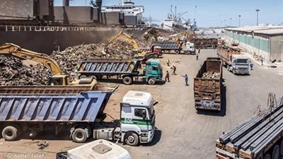 ميناء دمياط يستقبل 4 سفن حاويات و3 سفن بضائع عامة