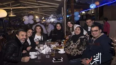 نجوم الفن في عقيقة ابن المنتج محمد سري (صور)