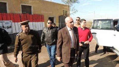 مدير أمن المنيا يتفقد مركز تدريب الشرطة
