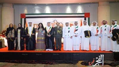 أحلام تحتفل باليوم الوطني للإمارات في الهند (صور)