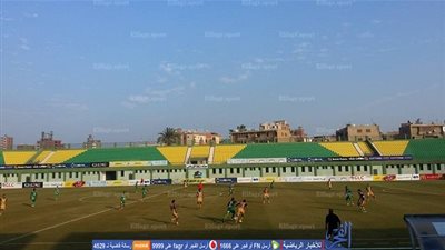 صور مباراة الانتاج الحربي والشرقية بكاميرا الفجر الرياضي 