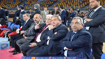 صور زيارة وزير الرياضة لتدريب منتخب اليد استعدادا للمونديال 