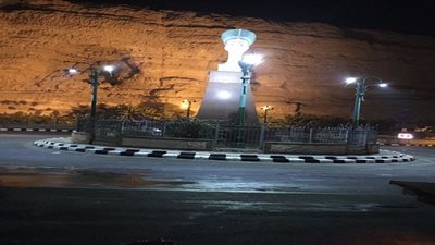 إعادة تطوير وتجميل ميدان القرداحي بمدينة المنيا