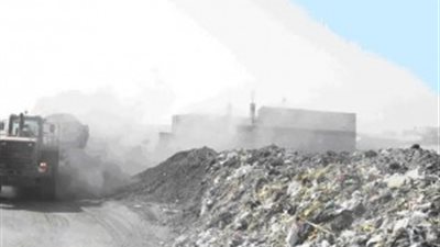 رفع 1590 متر مكعب قمامة بالمنيا